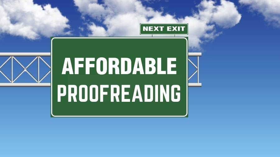 Offer proofreading services