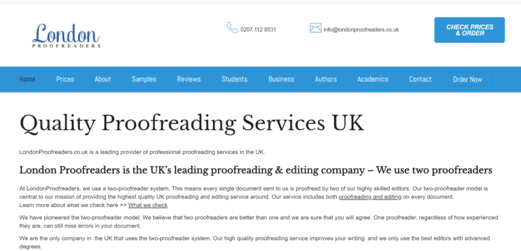 proofreading services uk reviews