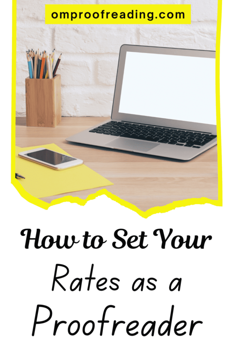 Curated visual reference: Fresh Look at How To Set Your Proofreading Rates A Helpful Guide