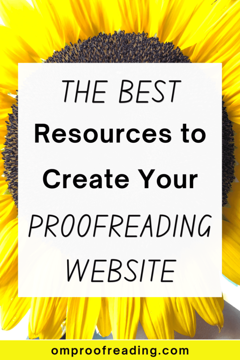 proofreading website content