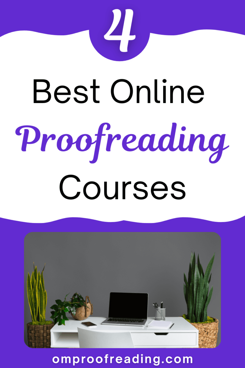 best online proofreading courses