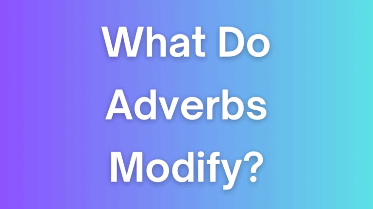 adverbs